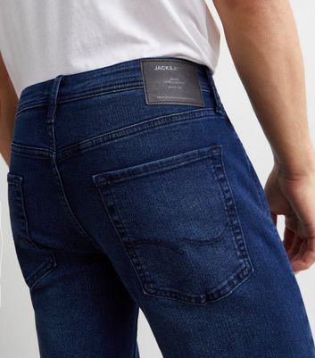 Jack and jones hot sale dark blue jeans