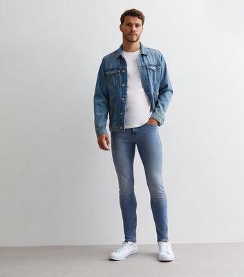 Jack jones blue on sale denim