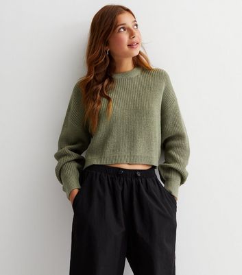 Girls store cropped jumper