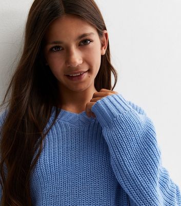 Girls on sale blue jumper