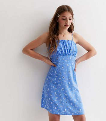 Girls blue sales sundress