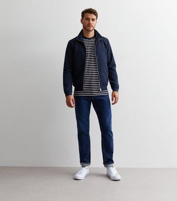 Navy bomber clearance jacket outfit