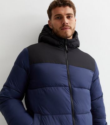 Mens navy outlet puffer