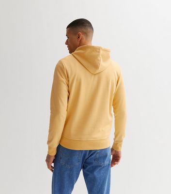 Mens pale sale yellow hoodie