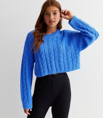 Girls store cropped jumper