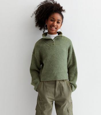 Girls oversized sale jumper