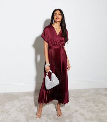 A burgundy dress sale