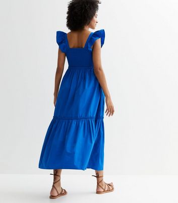 Frill hotsell sleeve dress