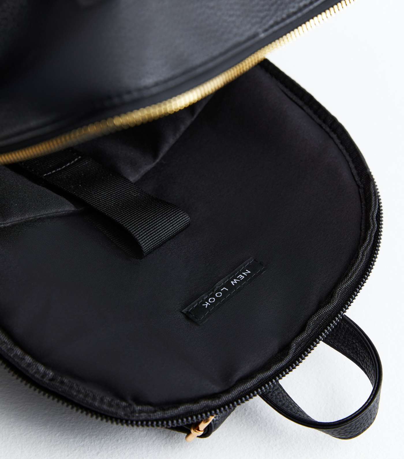 Black Pocket Front Backpack Image 4