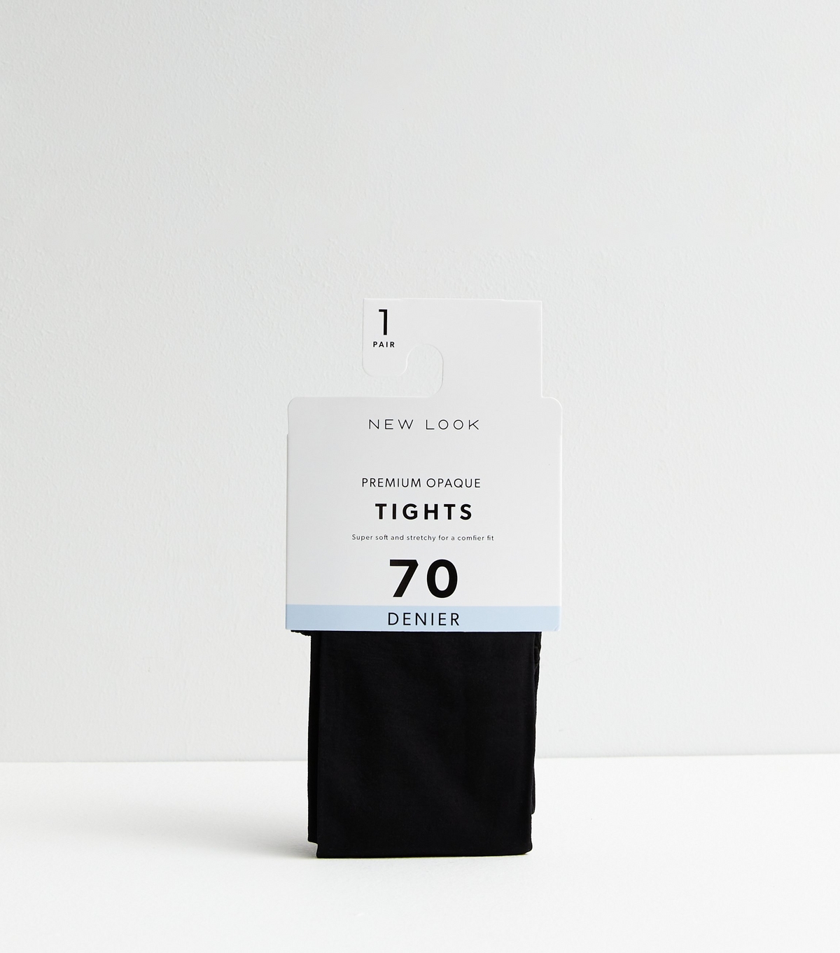 Black 70 Denier Premium Opaque Tights New Look