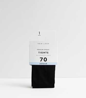 Black 70 Denier Premium Opaque Tights