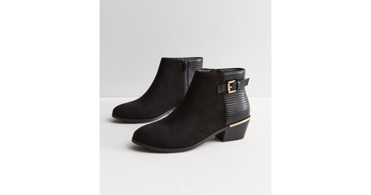 suedette ankle boots