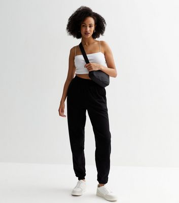 Tall black joggers hot sale womens