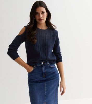 Loft cold clearance shoulder sweater