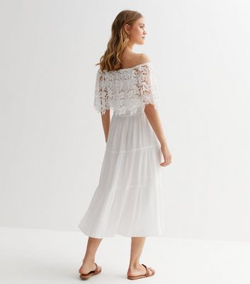 Bardot sales tiered dress