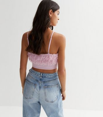 mid-pink-fluffy-trim-strappy-
