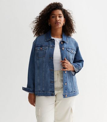 New look store denim jacket girls