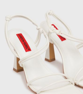 Topshop white strappy on sale sandals