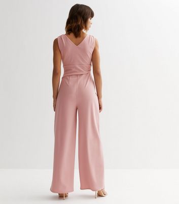 Jumpsuit store blush pink