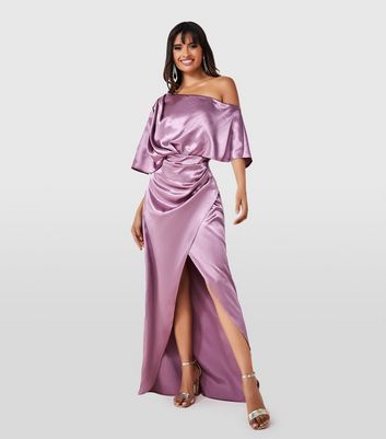 floor length wrap dress