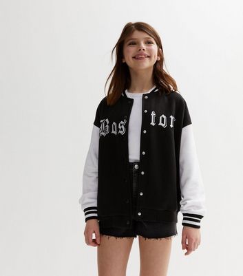 Goth varsity outlet jacket