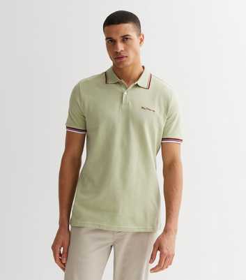 Ben Sherman Light Green Short Sleeve Polo Shirt
