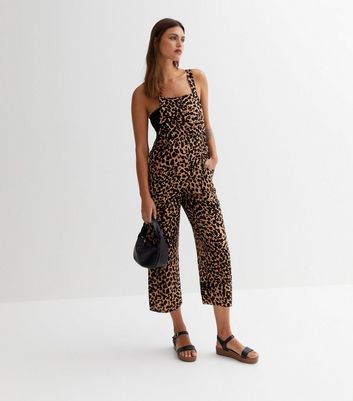 Leopard dungaree best sale