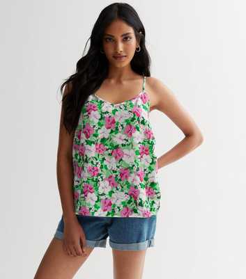 ONLY Green Floral Cami
