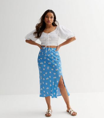 New look hot sale petite midi skirt