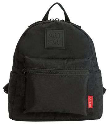 Artsac Black Pocket Front Backpack