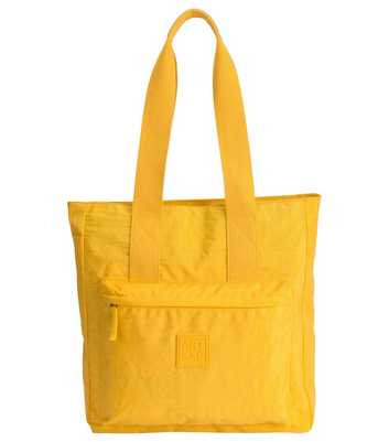 Artsac Yellow Double Strap Tote Bag