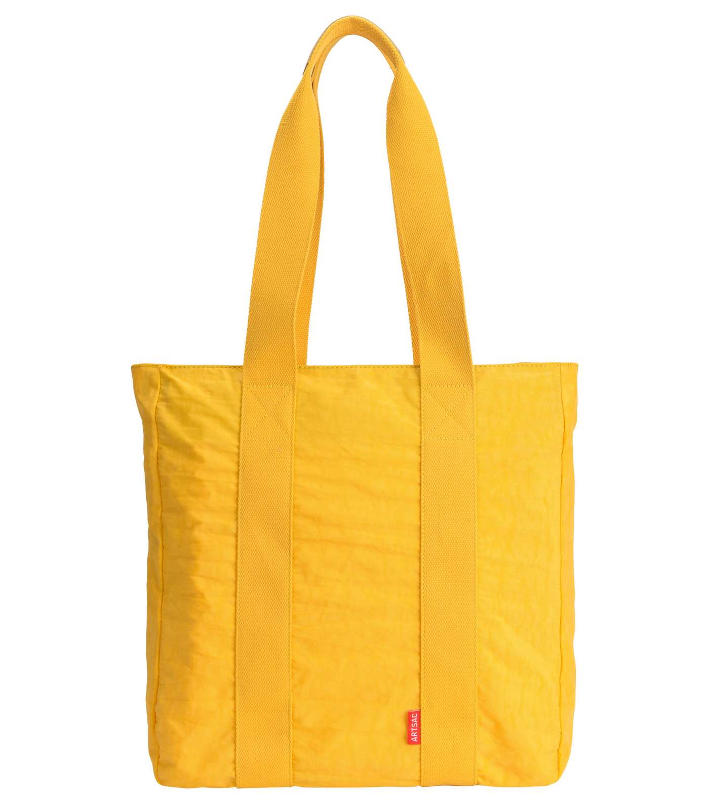 Artsac Yellow Double Strap Tote Bag Image 3