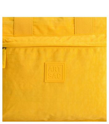 Artsac Yellow Double Strap Tote Bag New Look