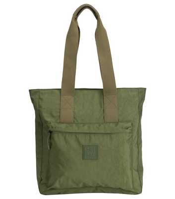 Artsac Khaki Double Strap Tote Bag