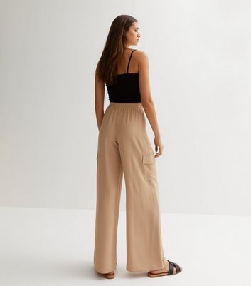 Silk cargo hot sale trousers