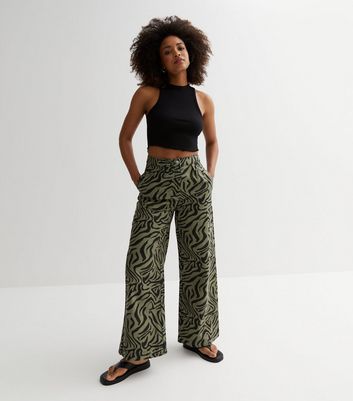 Buy Linen Blend Wide Leg Trousers from the Next UK online shop