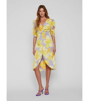 New look yellow 2025 floral dress