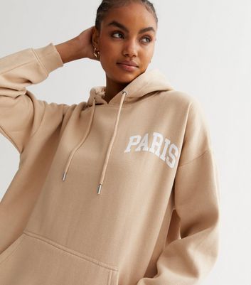 Pink Vanilla Stone Paris Logo Hoodie