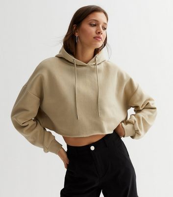 Vans cropped raw cut clearance hoodie