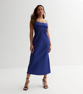 Petite midi sales slip dress