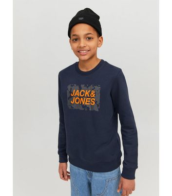 Jack & Jones Junior Black Ribbed Knit Logo Tab Beanie New Look