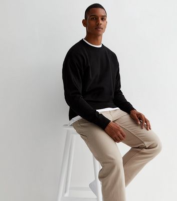 Loose fit cheap sweatshirt men's