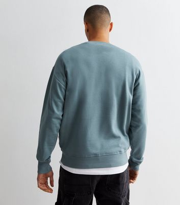 Teal sale mens sweatshirt