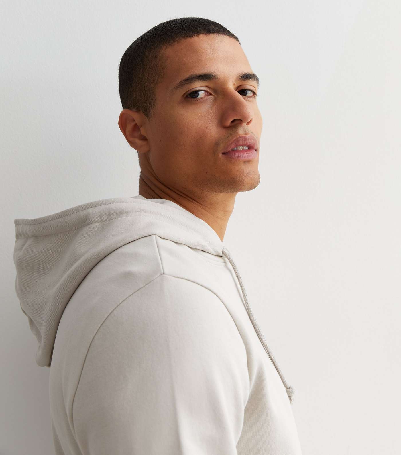Stone Pocket Front Relaxed Fit Hoodie Image 2