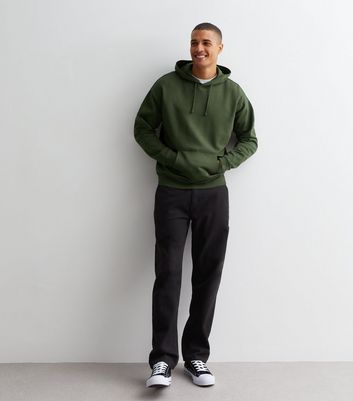 Green hoodie outfit online men