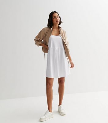 Strappy smock clearance dress