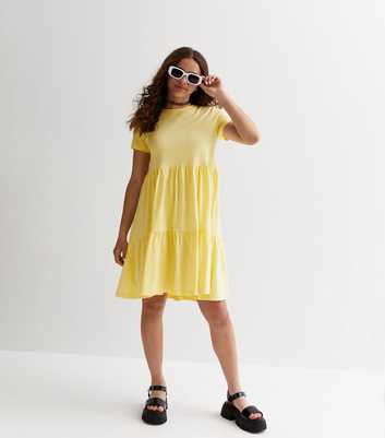 KIDS ONLY Yellow Peplum Dress