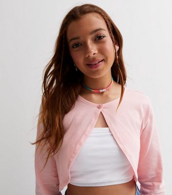 Pink hotsell bolero jacket