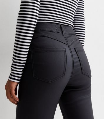 Topshop coated 2024 jeans petite