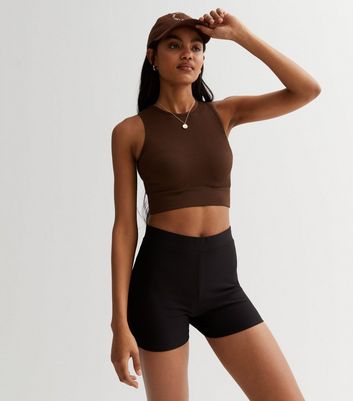 Cropped cycling on sale shorts